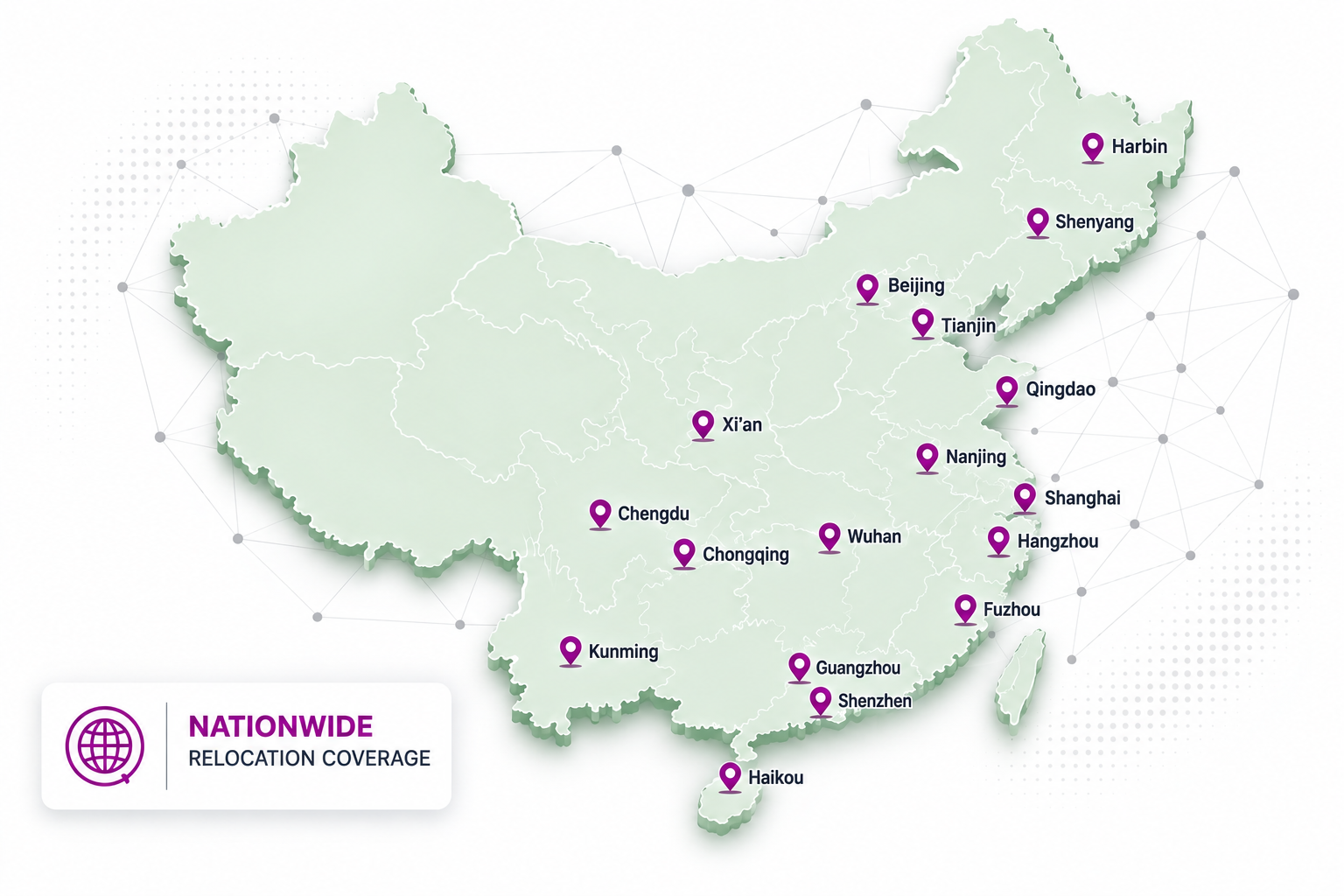 Scout Relocation nationwide relocation coverage across China